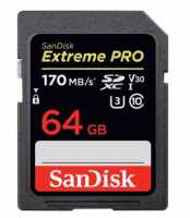 Карта памяти SanDisk Extreme Pro 64гб